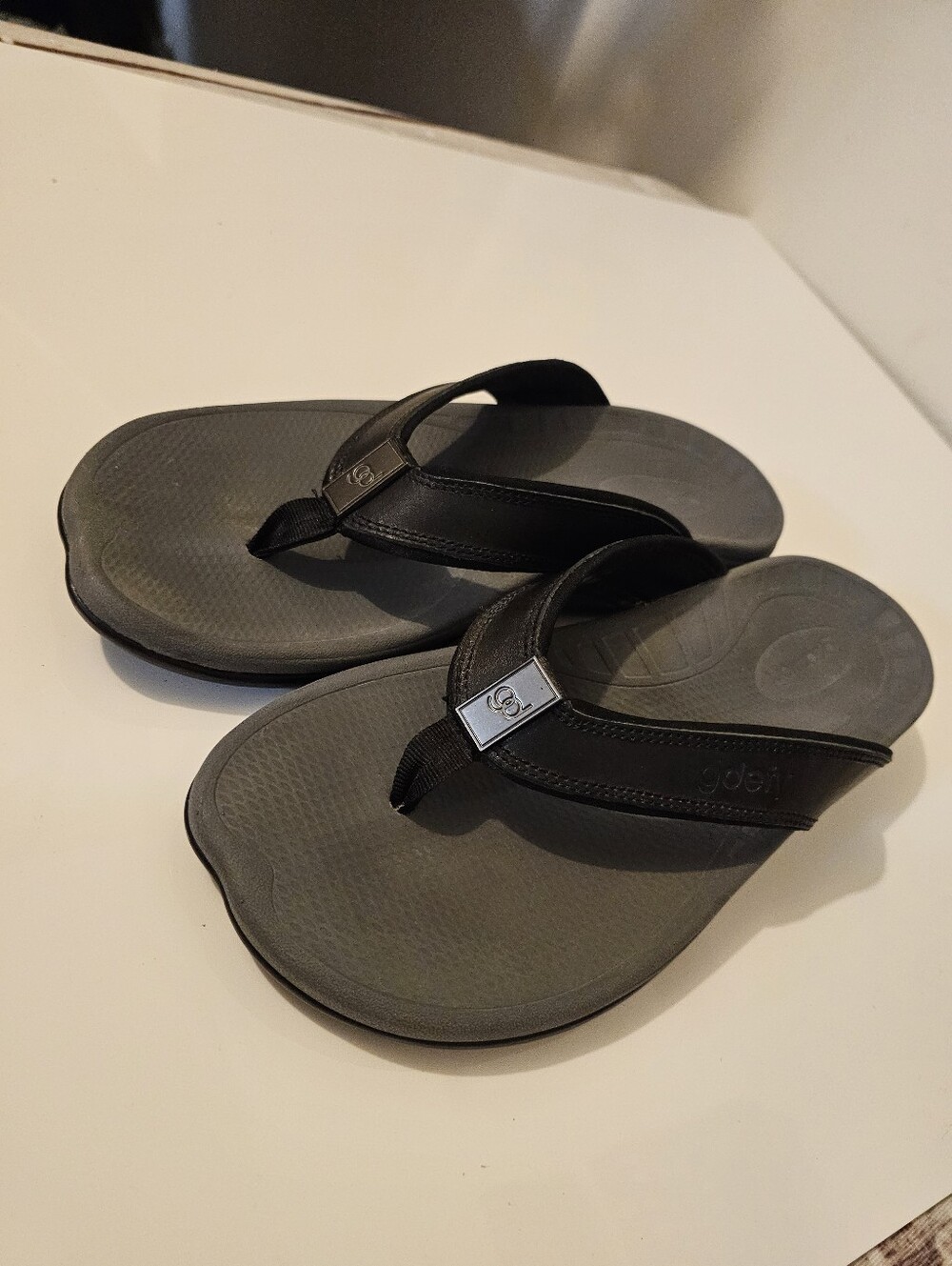 Gravity Defyer Men's Sandals with Arch Support Great for Plantar Fasciitis 10.5 - Picture 7 of 9